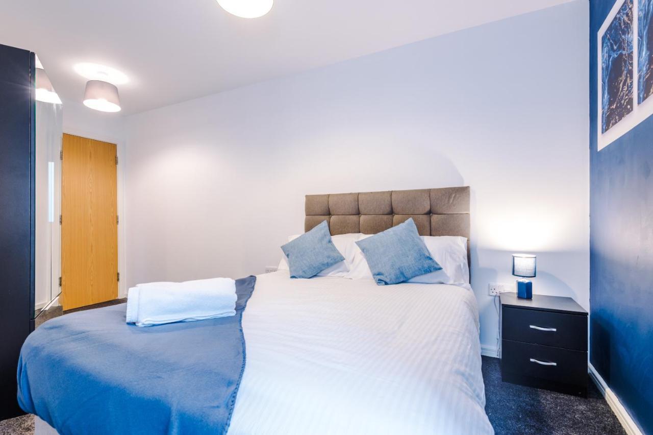 2 Bed Apartment With Balcony Private Parking Near Etihad Stadium, Coop Live مانشستر المظهر الخارجي الصورة