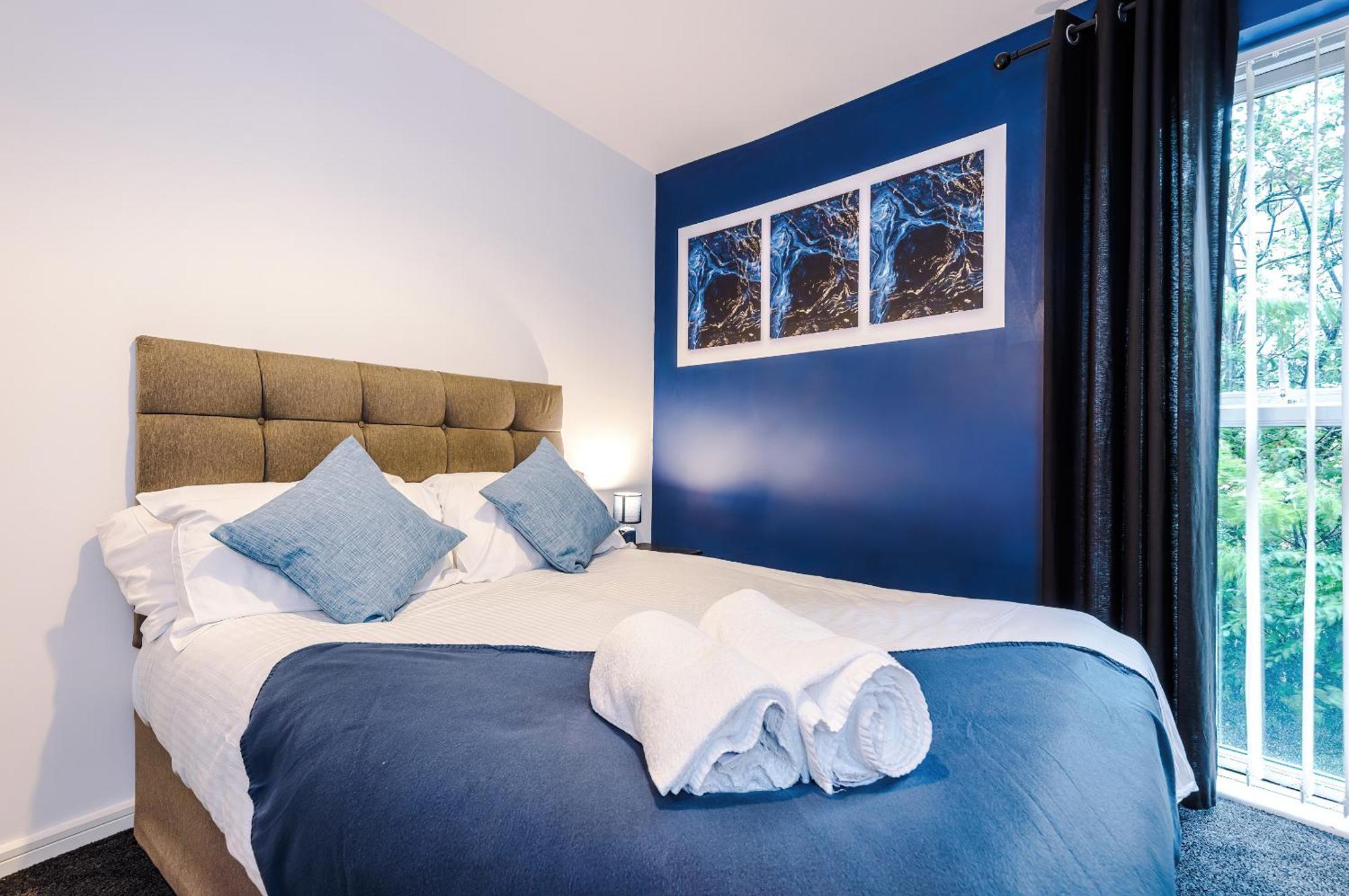2 Bed Apartment With Balcony Private Parking Near Etihad Stadium, Coop Live مانشستر المظهر الخارجي الصورة